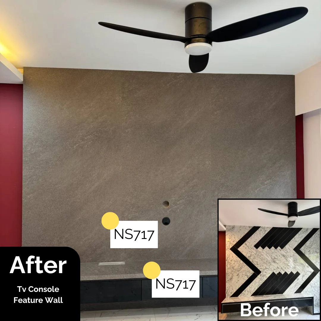 Commercial interior wrapping project